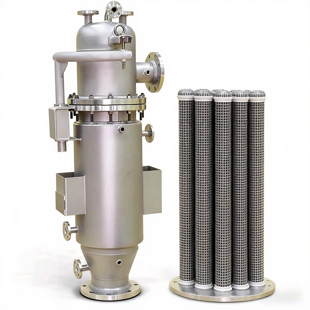 金屬濾芯反沖洗過濾器